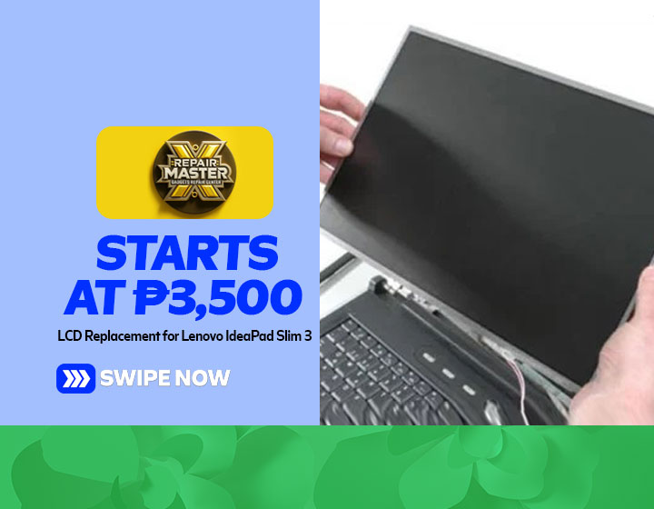 LCD Replacement for Lenovo IdeaPad Slim 3 starts at P3,500