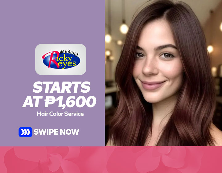 Hair Color starts at P1,600