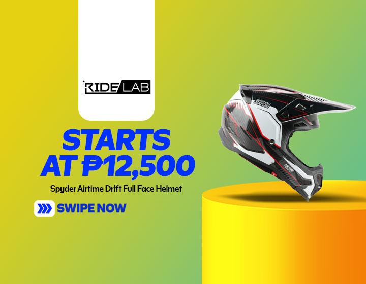 Spyder Airtime Drift Full Face Helmet starts at P12,500