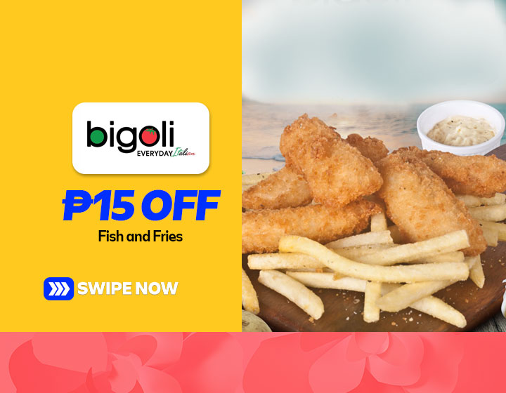 Save P15 on Fish and Fries 