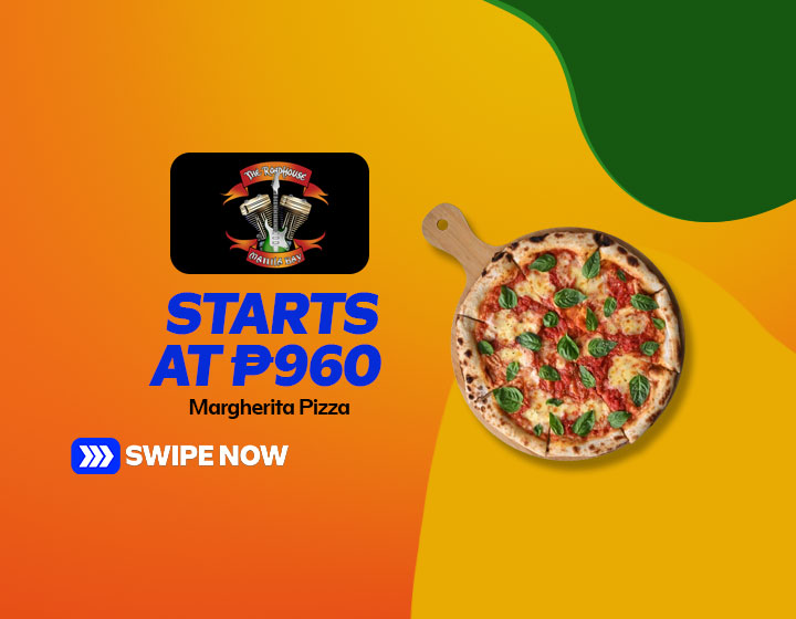 Margherita Pizza starts at P960