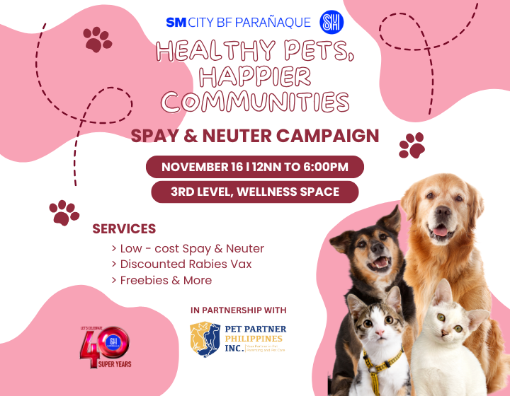 One (1) Pass to HEALTHY PETS, HAPPIER COMMUNITIES (Spay & Neuter Campaign)