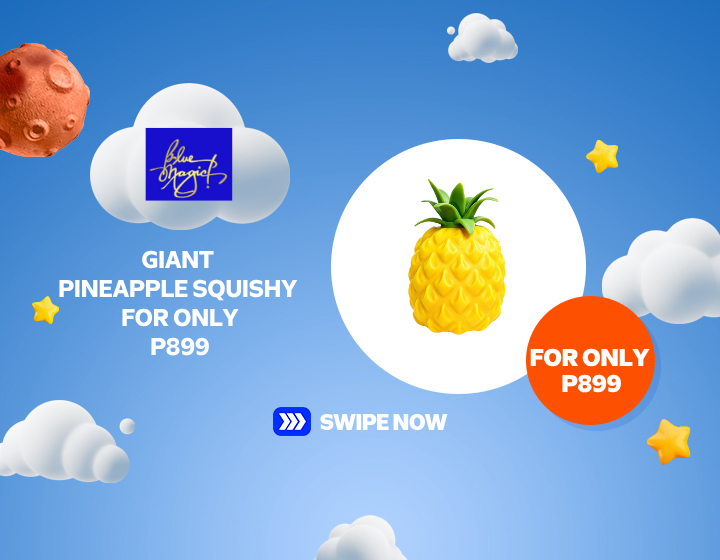 SMBL | BLUE MAGIC | GIANT  PINEAPPLE SQUISHY  FOR ONLY P899
