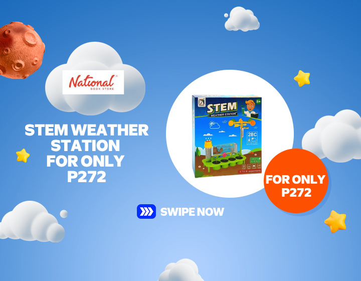 SMBL | NATIONAL BOOKSTORE | STEM WEATHER STATION FOR ONLY P272