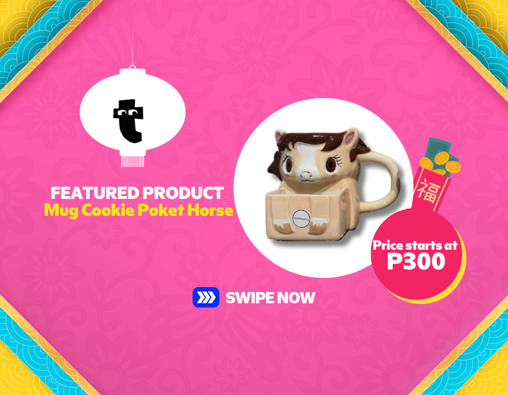 Flying Tiger |  Mug Cookie Poket Horse