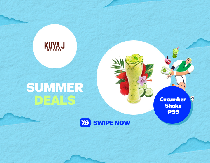 Cucumber Shake for only P99