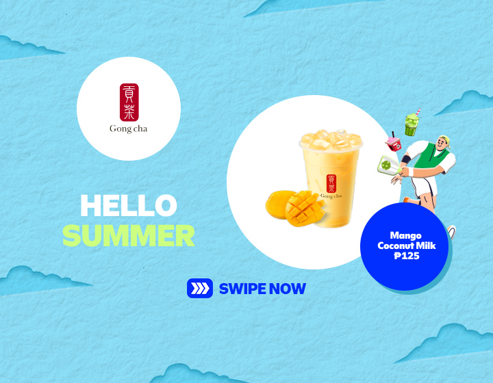 Indulge in a sweet Mango Coconut Milk for only P125