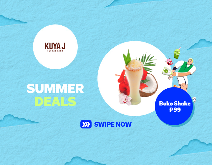 Grab the Buko Shake for only P99