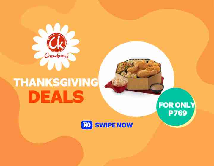 Chowking Family Lauriat for only P769