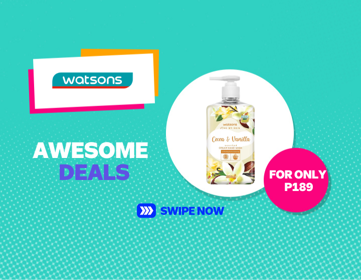 WATSONS Cocoa and Vanilla Scented Cream Hand Wash 500ml