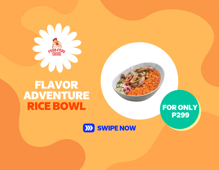 SMGC | Flavor Adventure Rice Bowl Mediterranean Chicken Shawarma  for only P299!