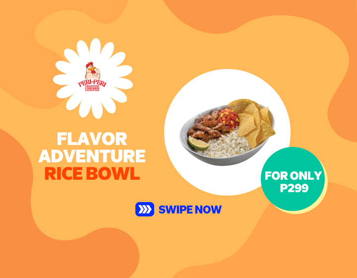 SMGC | Flavor Adventure Rice Bowl Mexican Chicken Fajitas for only P299!