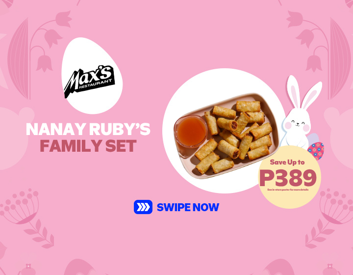 ENJOY AND SAVE UP TO P389