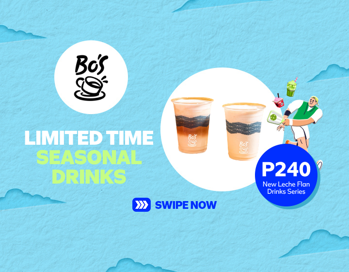 New Leche Flan Drinks Series from Bo's Coffee