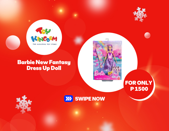 SMMR | TOY KINGDOM | BARBIE NEW FANTASY DRESS UP DOLL FOR ONLY 1500