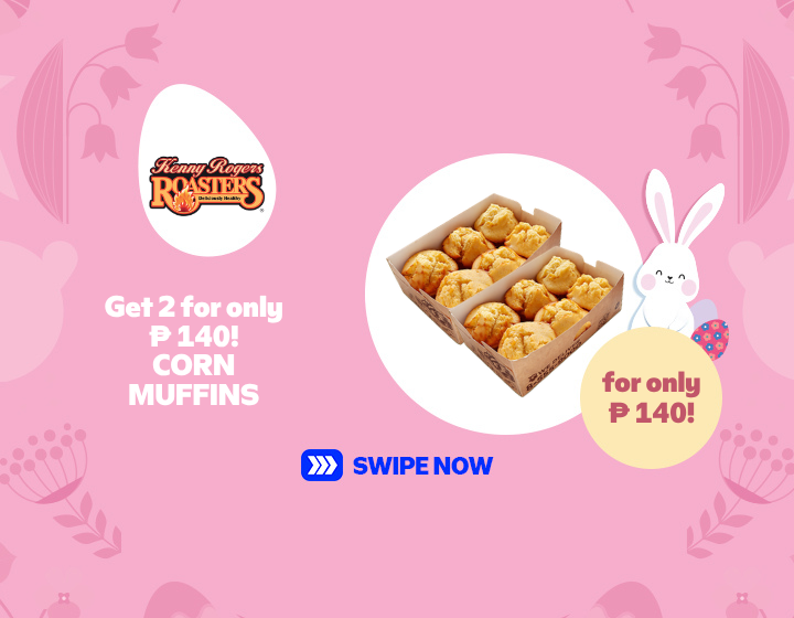 SMMR | KENNY ROGERS | GET 2 BOXES OF CORN MUFFINS FOR 140 ONLY