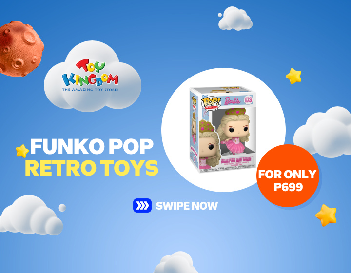 SMMR | TOY KINGDOM | FUNKO POP RETRO TOYS FOR ONLY 699