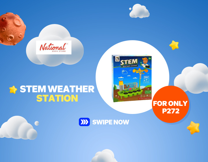 SMMR | NATIONAL BOOK STORE | STEM WEATHER STATION FOR ONLY 272