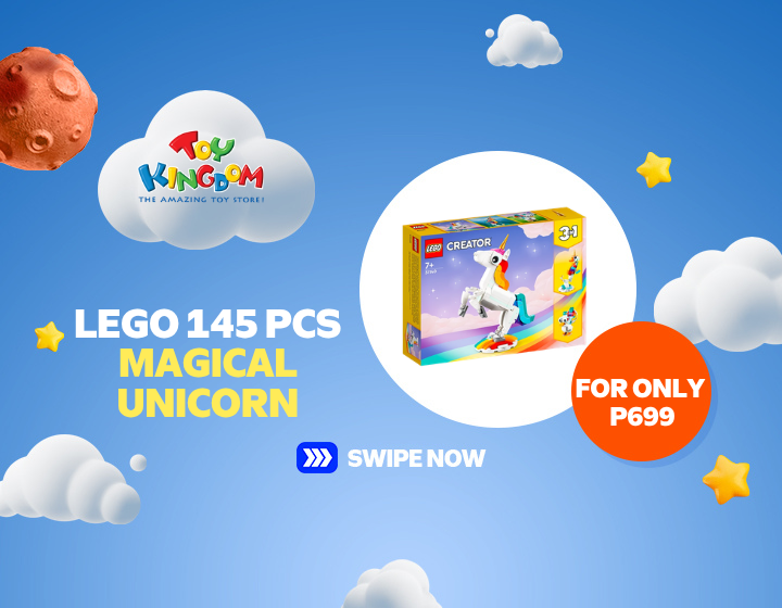 SMMR | TOY KINGDOM | LEGO 145 PCS MAGICAL UNICORN FOR ONLY 699