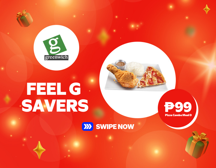 SMMR | GREENWICH | PIZZA COMBO MEAL D FOR ONLY 99