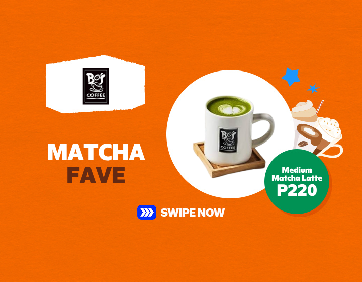 Medium Matcha Latte for P220