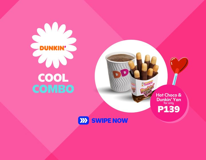 Hot Choco & Dunkin’ Yan for only P139