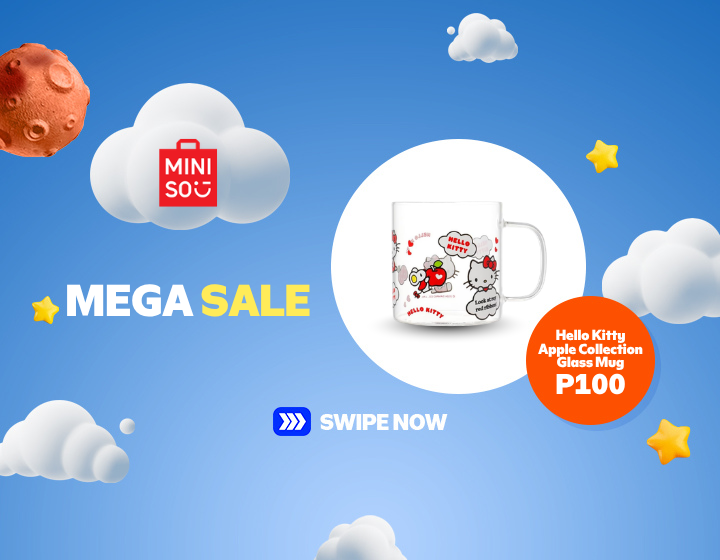 Hello Kitty Apple Collection Glass Mug for only P100