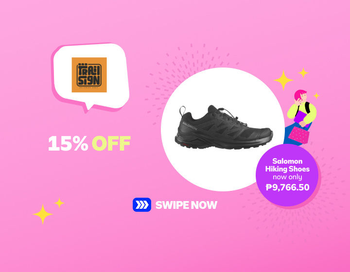 15% Off on Salomon Hiking Shoes