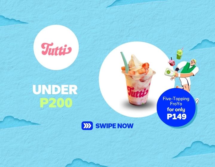 Five-Topping Froyo for only P149