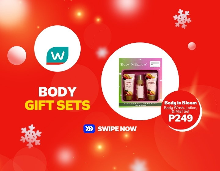 Body in Bloom Gift Set for Only P249