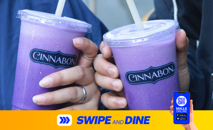Ube Chillatta on Cinnabon