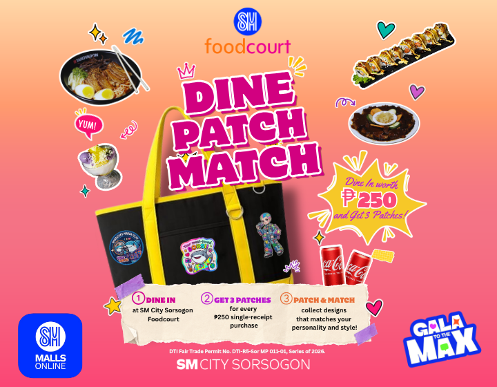 SM Foodcourt Free Tote Bag Patches