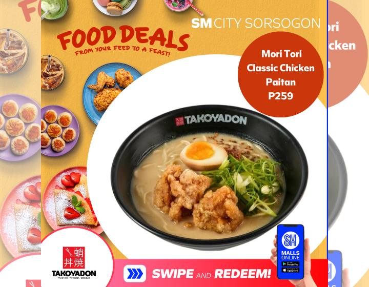 Buy 1 Get 1 Takoyadon Mori Tori Classic Chicken Paitan