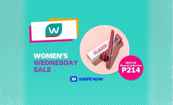 Watsons' EB PLUS Glazed Lip Booster for only P214.00