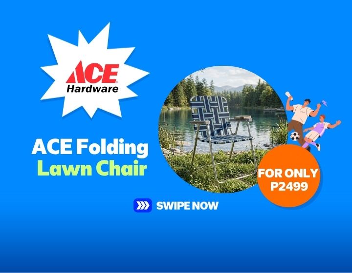 Dad's Deal Ace Hawdware Folding Lawn Chair