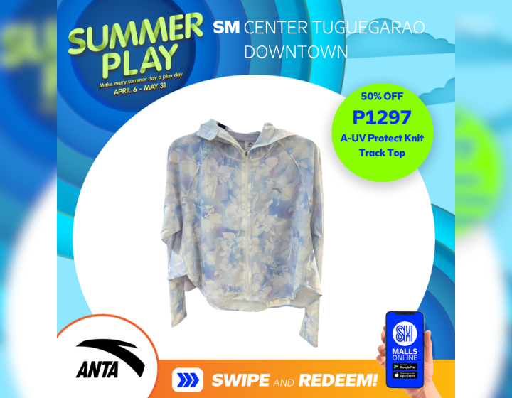 ANTA A-UV Protect Knit Track Top ₱1297. 50% OFF!