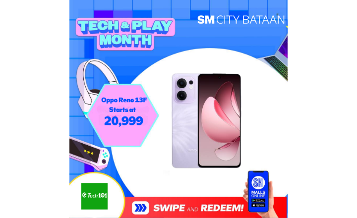 TECH AND PLAY MONTH AT TECH 101 SM CITY BATAAN