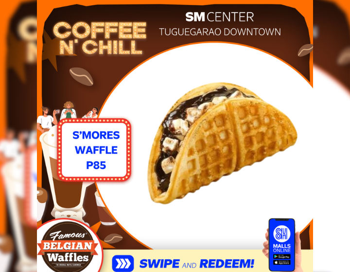 S'MORES WAFFLE  ₱85!