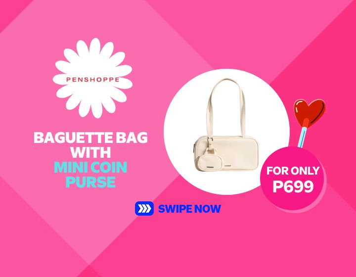 Penshoppe Baguette Bag with Mini Coin Purse
