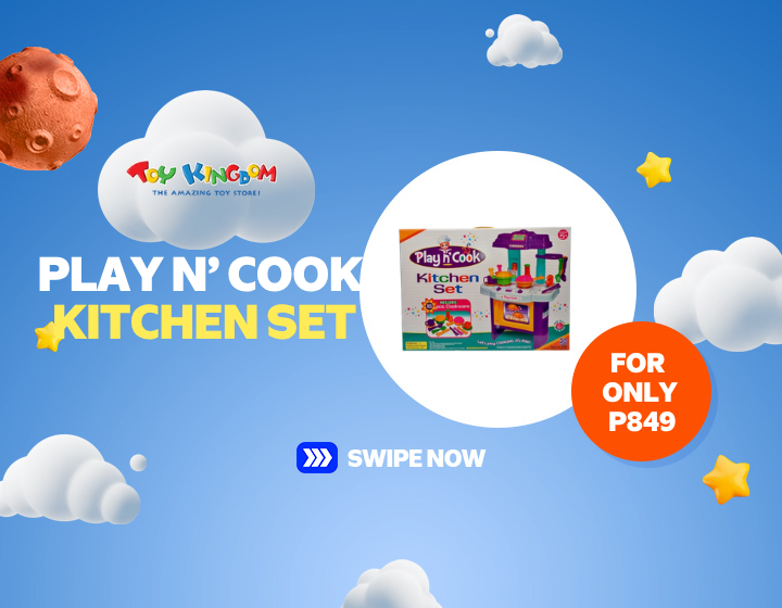 SMPP TOY KINGDOM PLAY N' COOK KITCHEN SET
