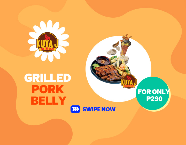 GRILLED PORK BELLY SOLO MEAL @ P 290