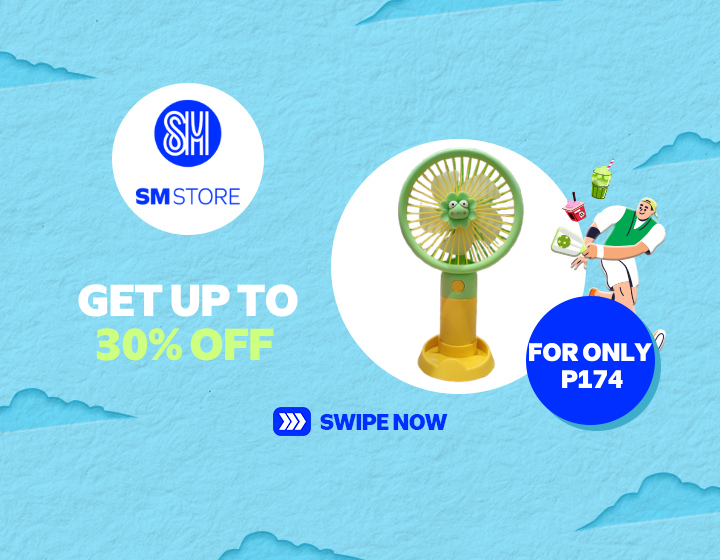 Get up to 30% OFF on Rechargeable Mini Fan