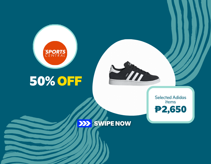 50% OFF on Adidas Selected Items