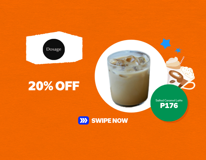 Up to 20% on Salted Caramel Latte