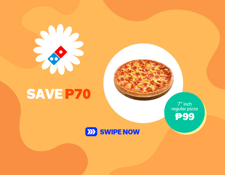 Save P70 on Regular Pizza