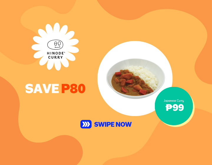 Save P80 on Japanese Curry