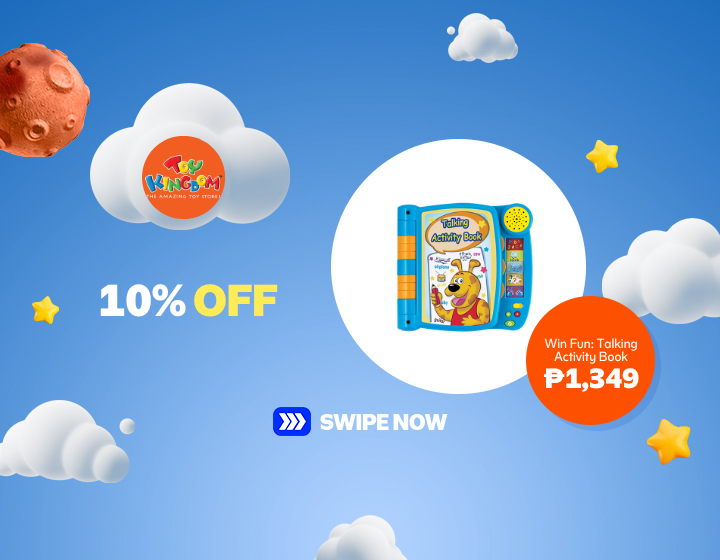 10% OFF on Win Fun: Talking Activity Book
