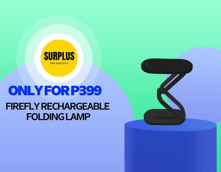 FIREFLY RECHARGEABLE  FOLDING LAMP FOR ONLY P399