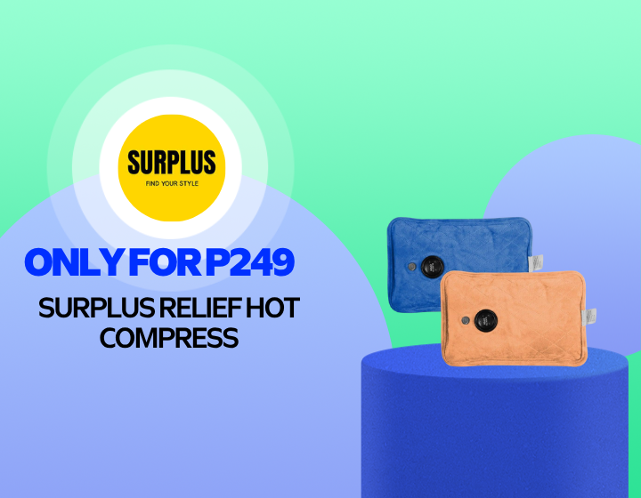 SURPLUS RELIEF HOT COMPRESS FOR ONLY P249