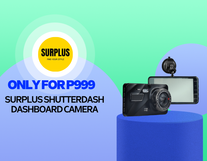 SURPLUS SHUTTERDASH DASHBOARD CAMERA FOR ONLY P999